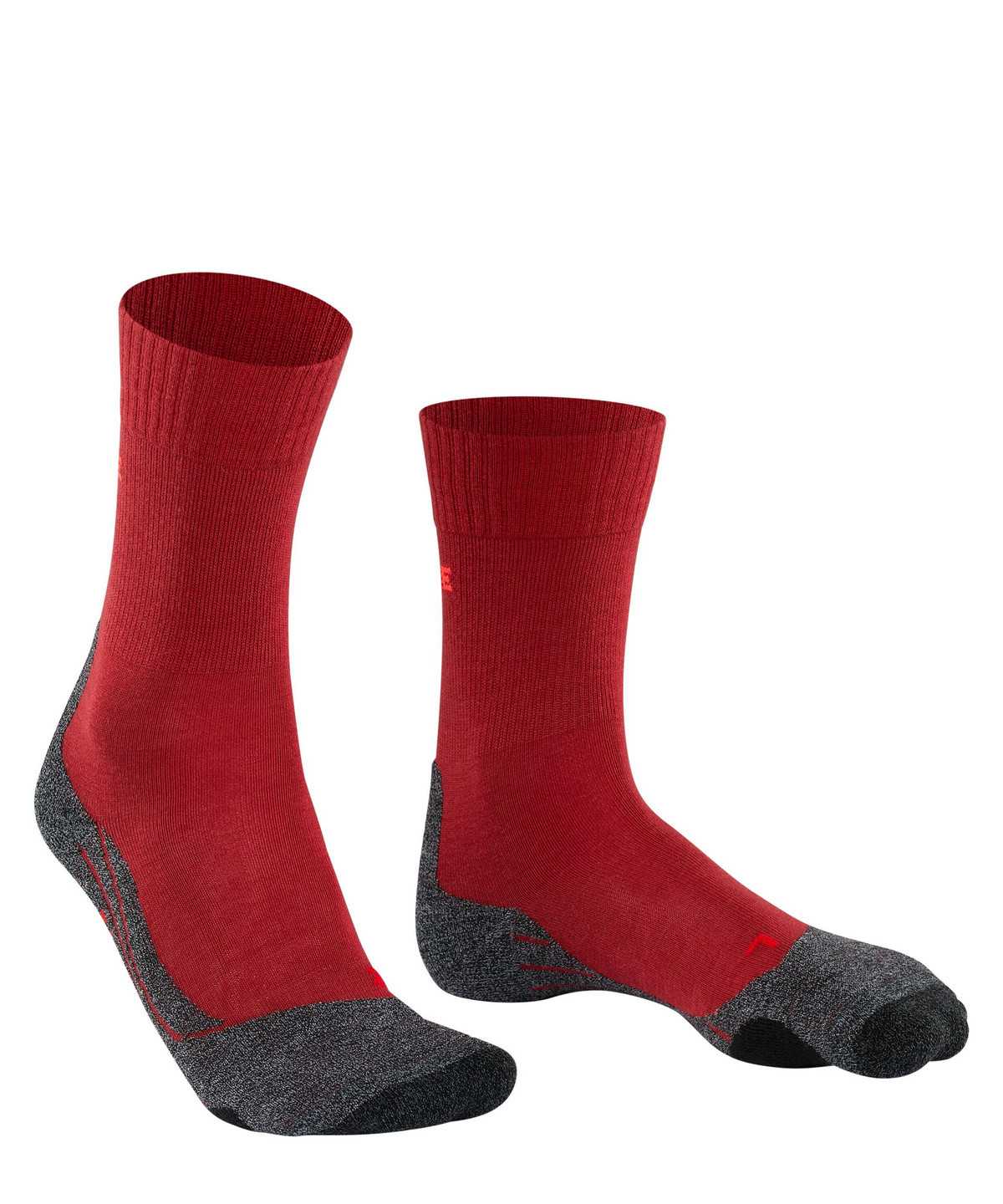 Falke TK2 Explore Trekking Socks Sports Socks Női Piros | UNHB-20167