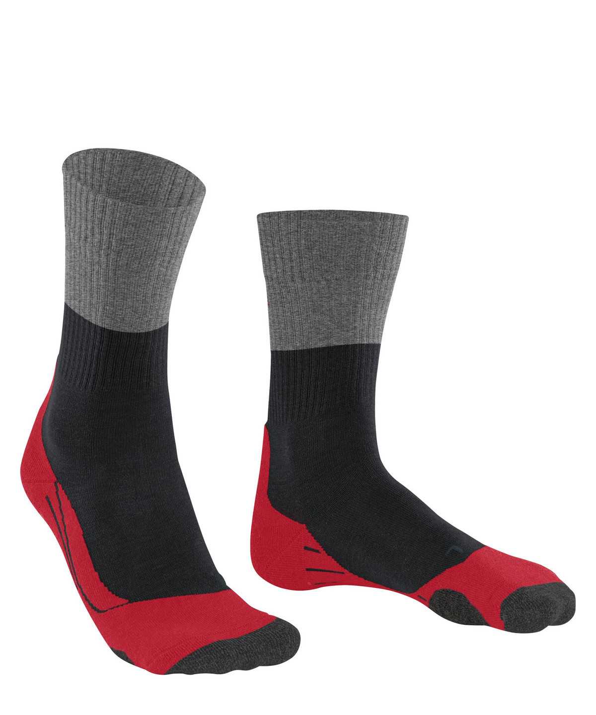 Falke TK2 Explore Trekking Socks Zokni Férfi Fekete | QYBK-39045