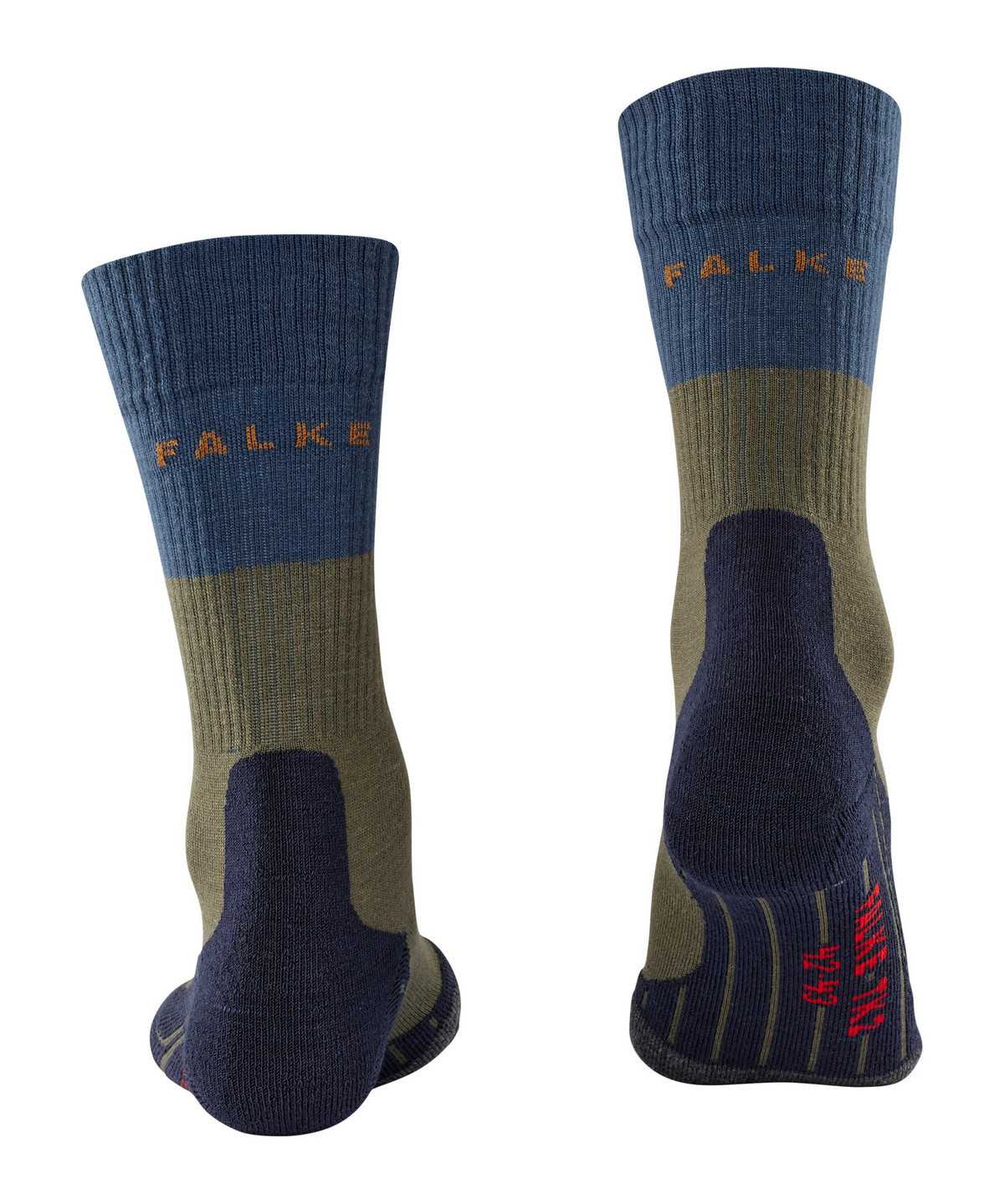 Falke TK2 Explore Trekking Socks Zokni Férfi Zöld | PLMF-76934