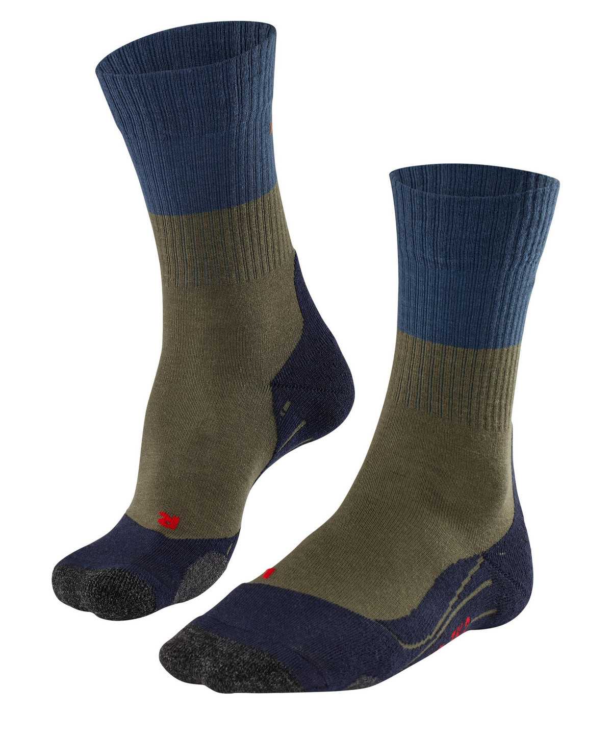 Falke TK2 Explore Trekking Socks Zokni Férfi Zöld | PLMF-76934