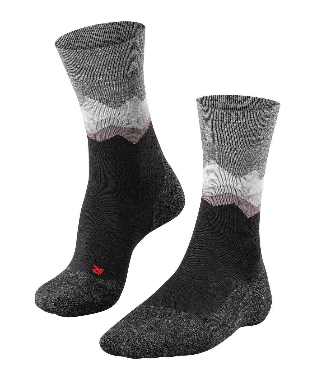 Falke TK2 Explore Trekking Socks Zokni Férfi Fekete | AJES-81693