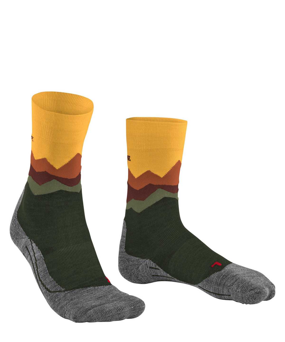 Falke TK2 Explore Trekking Socks Zokni Férfi Zöld | YCUN-57392