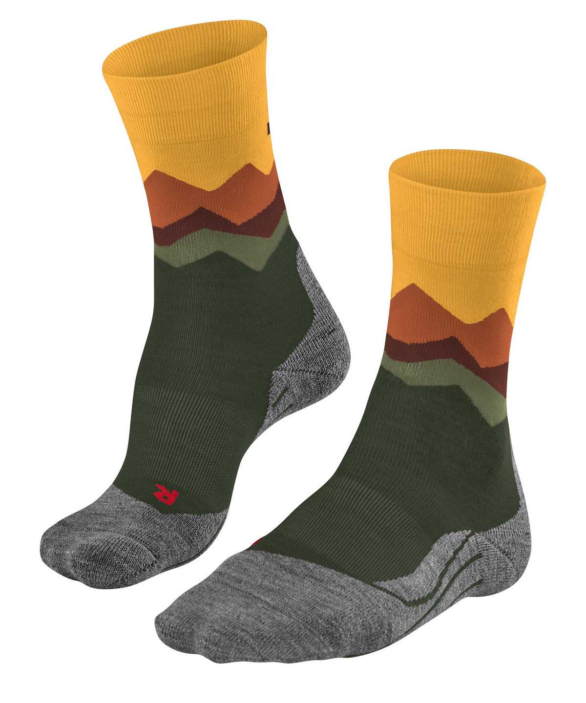 Falke TK2 Explore Trekking Socks Zokni Férfi Zöld | YCUN-57392