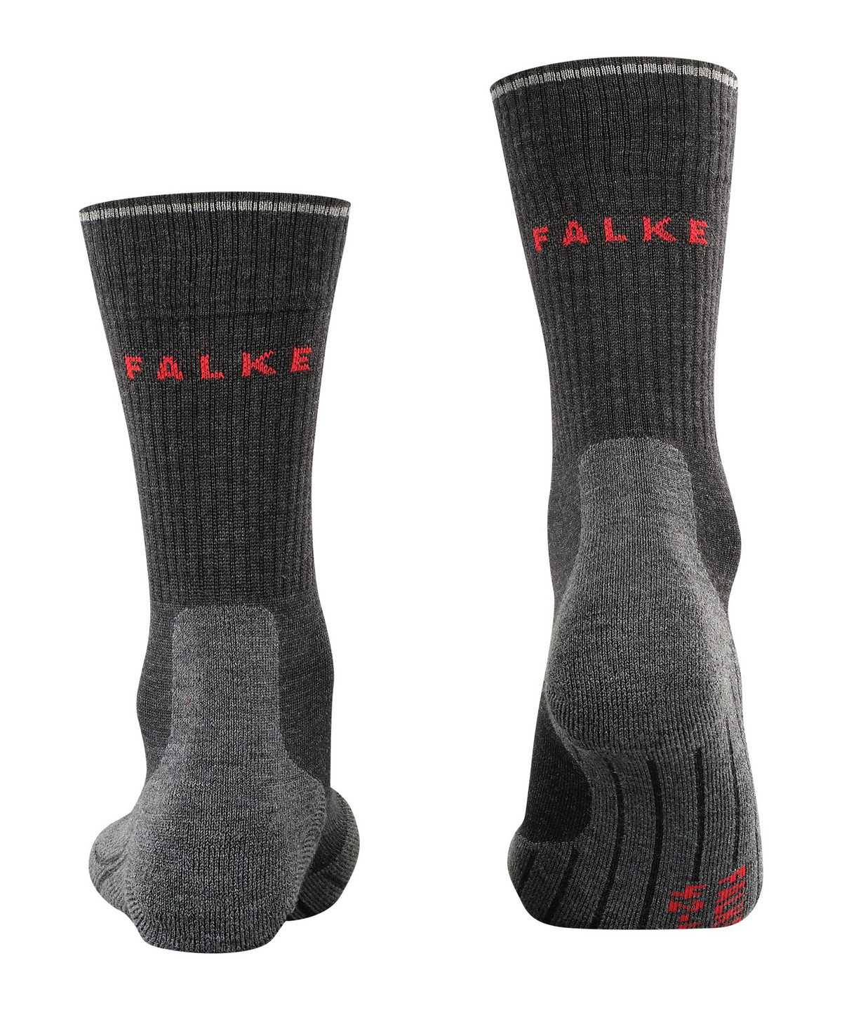 Falke TK2 Explore Wool Silk Trekking Socks Zokni Férfi Szürke | QERY-27149