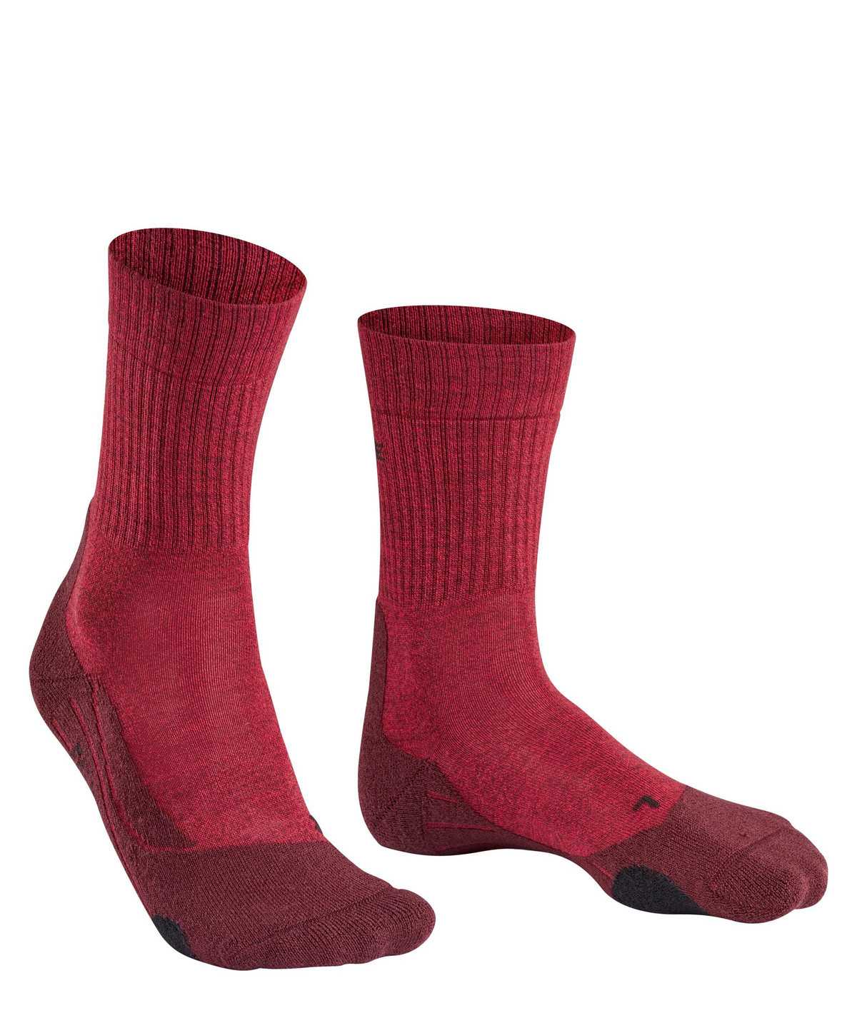 Falke TK2 Explore Wool Trekking Socks Sports Socks Női Piros | KFGJ-30261