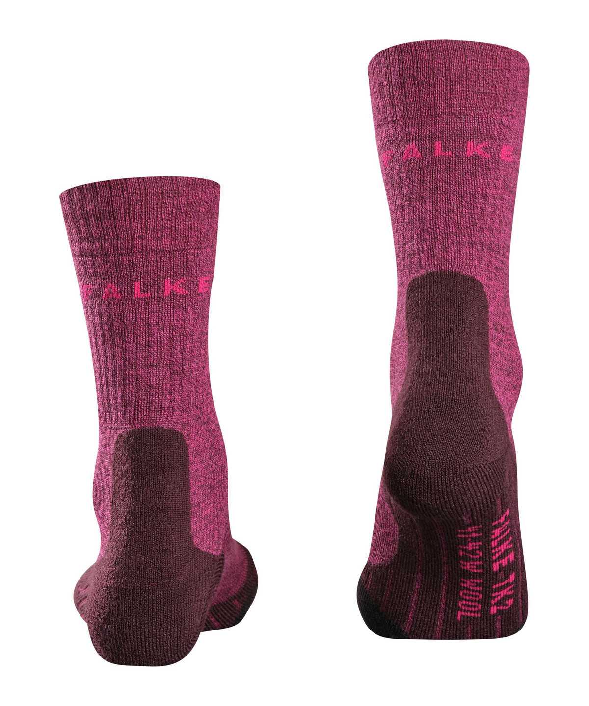 Falke TK2 Explore Wool Trekking Socks Sports Socks Női Piros | UDAV-68179