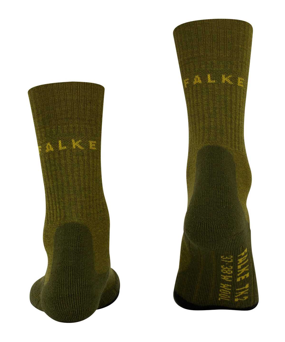 Falke TK2 Explore Wool Trekking Socks Zokni Férfi Zöld | WESA-94083