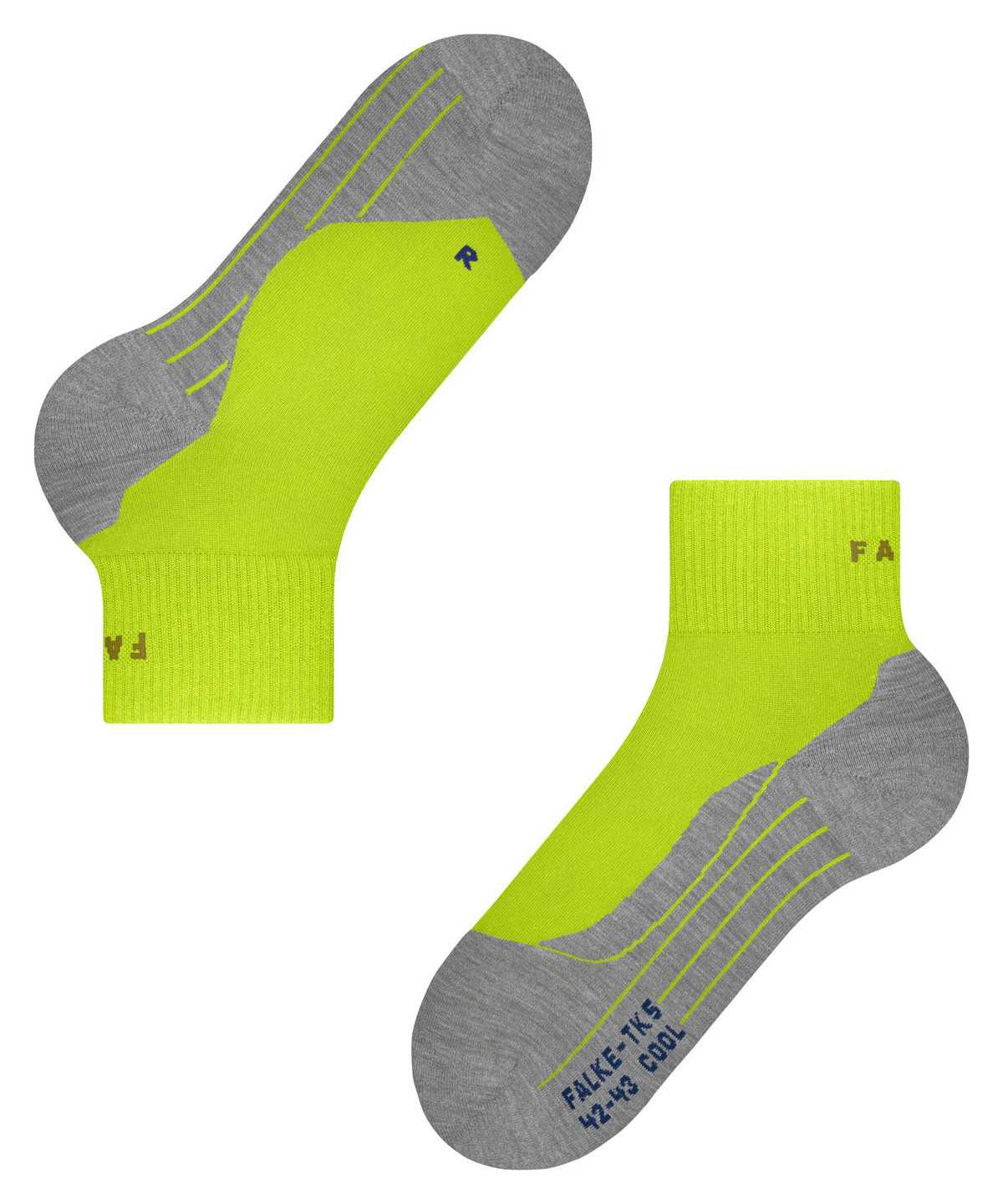 Falke TK5 Wander Cool Short Trekking Short sock Sports Socks Női Zöld | JPZA-97265