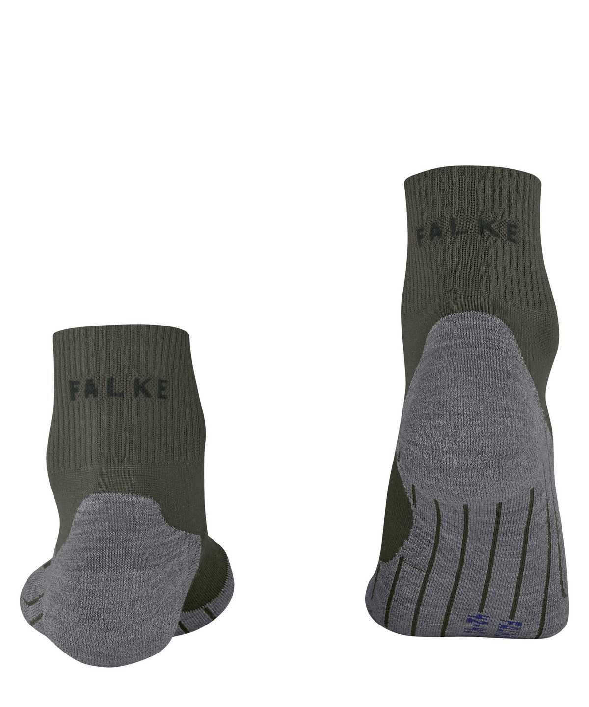 Falke TK5 Wander Cool Short Trekking Short sock Sports Socks Női Zöld | AJWT-10924