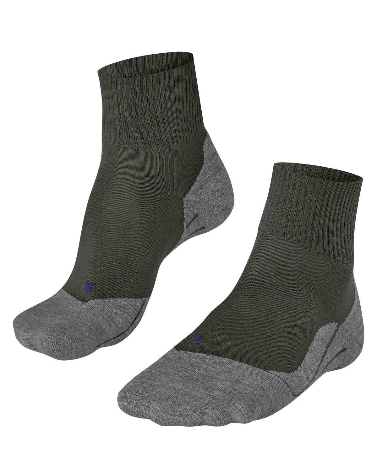 Falke TK5 Wander Cool Short Trekking Short sock Sports Socks Női Zöld | AJWT-10924