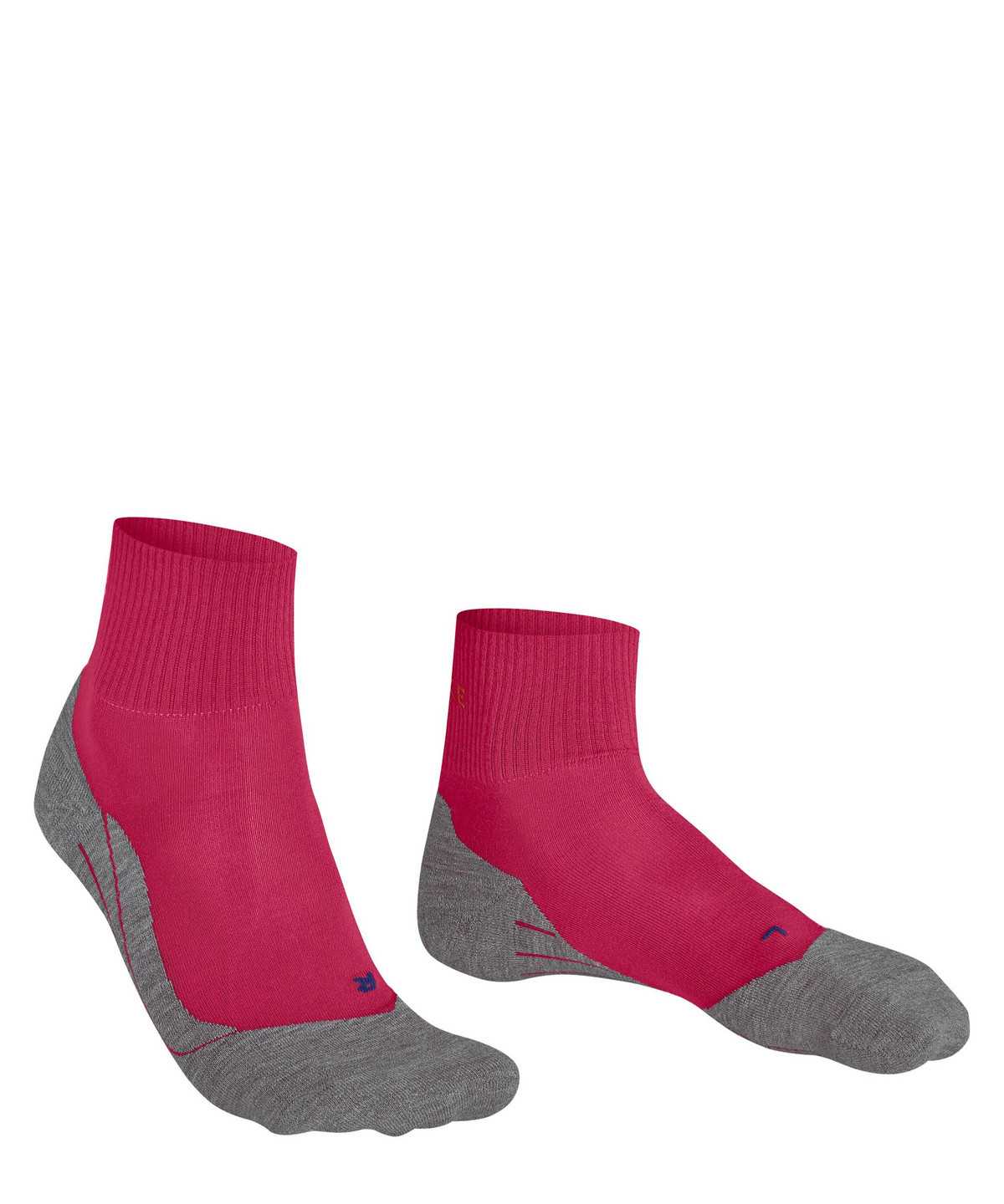 Falke TK5 Wander Cool Short Trekking Short sock Sports Socks Női Piros | VTUE-05872