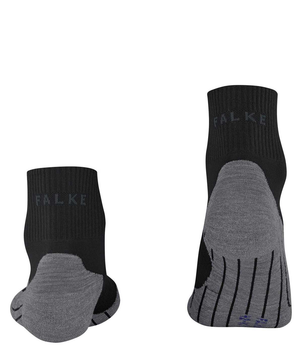 Falke TK5 Wander Cool Short Trekking Short sock Sports Socks Női Fekete | RZQI-59743