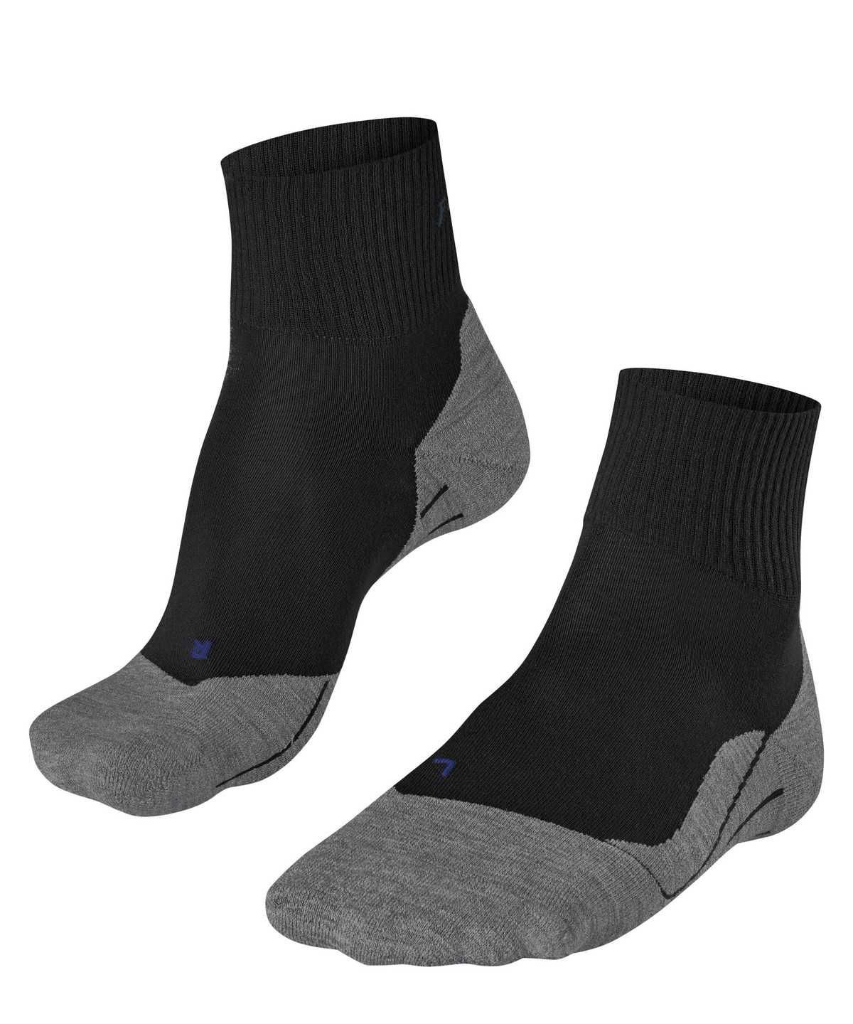 Falke TK5 Wander Cool Short Trekking Short sock Sports Socks Női Fekete | RZQI-59743