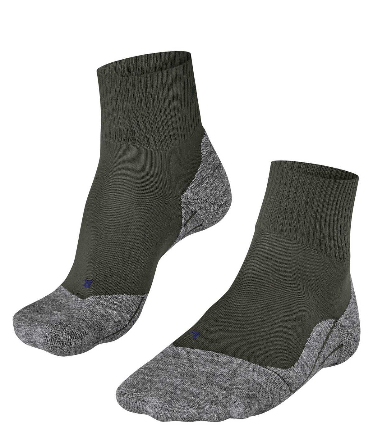 Falke TK5 Wander Cool Short Trekking Short sock Zokni Férfi Zöld | KRTC-35098