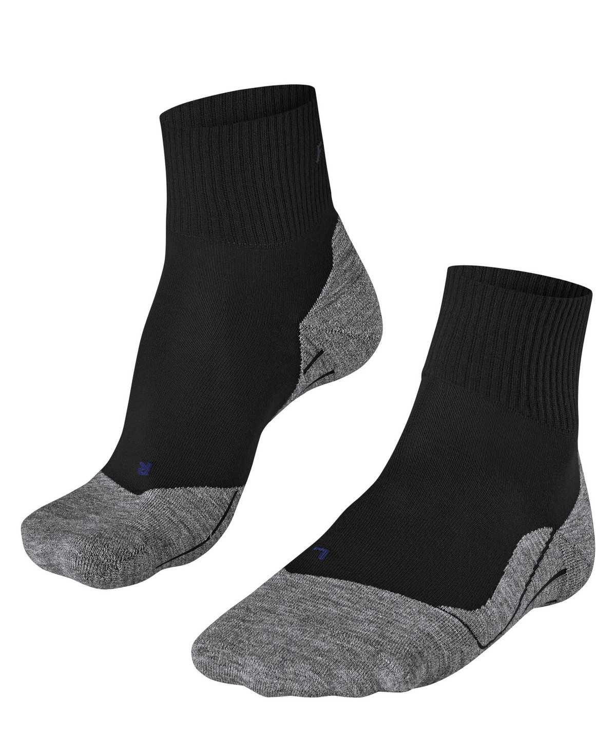 Falke TK5 Wander Cool Short Trekking Short sock Zokni Férfi Fekete | MLKB-51903