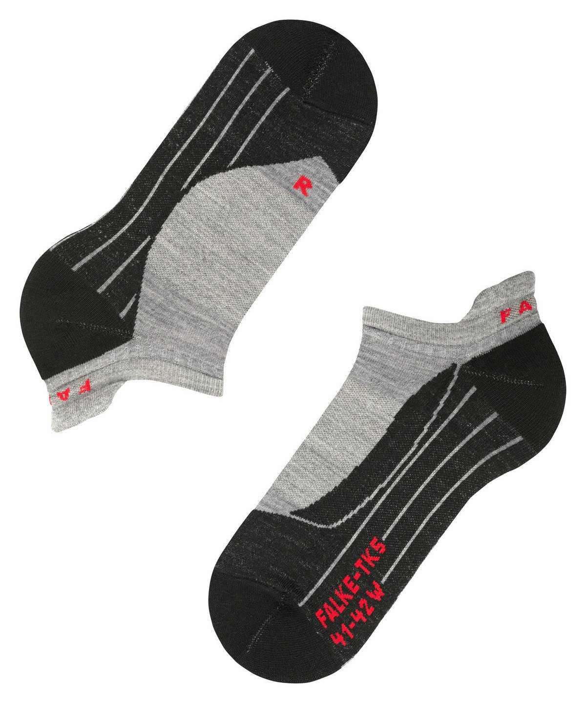 Falke TK5 Wander Invisible Trekking Invisibles Sports Socks Női Szürke | MSXT-37809