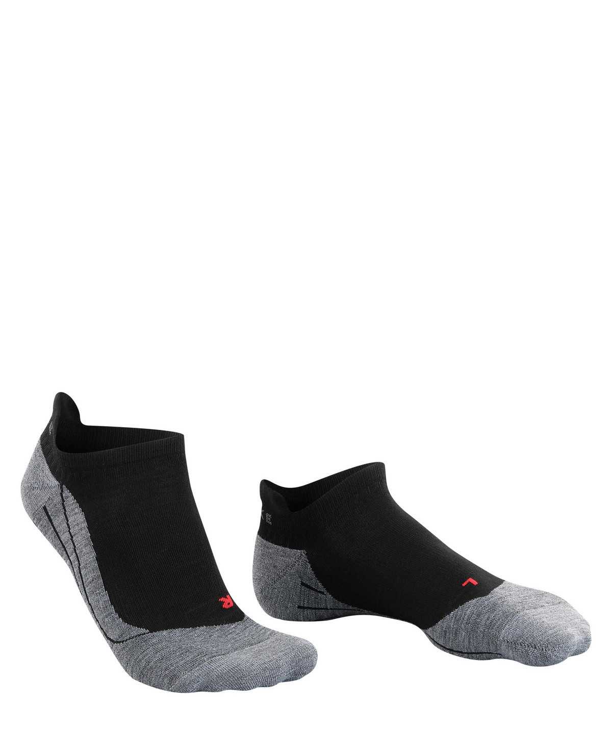 Falke TK5 Wander Invisible Trekking Invisibles No Show Socks Férfi Fekete | IJEP-37562