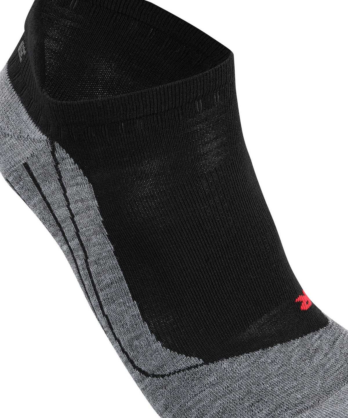 Falke TK5 Wander Invisible Trekking Invisibles No Show Socks Férfi Fekete | IJEP-37562