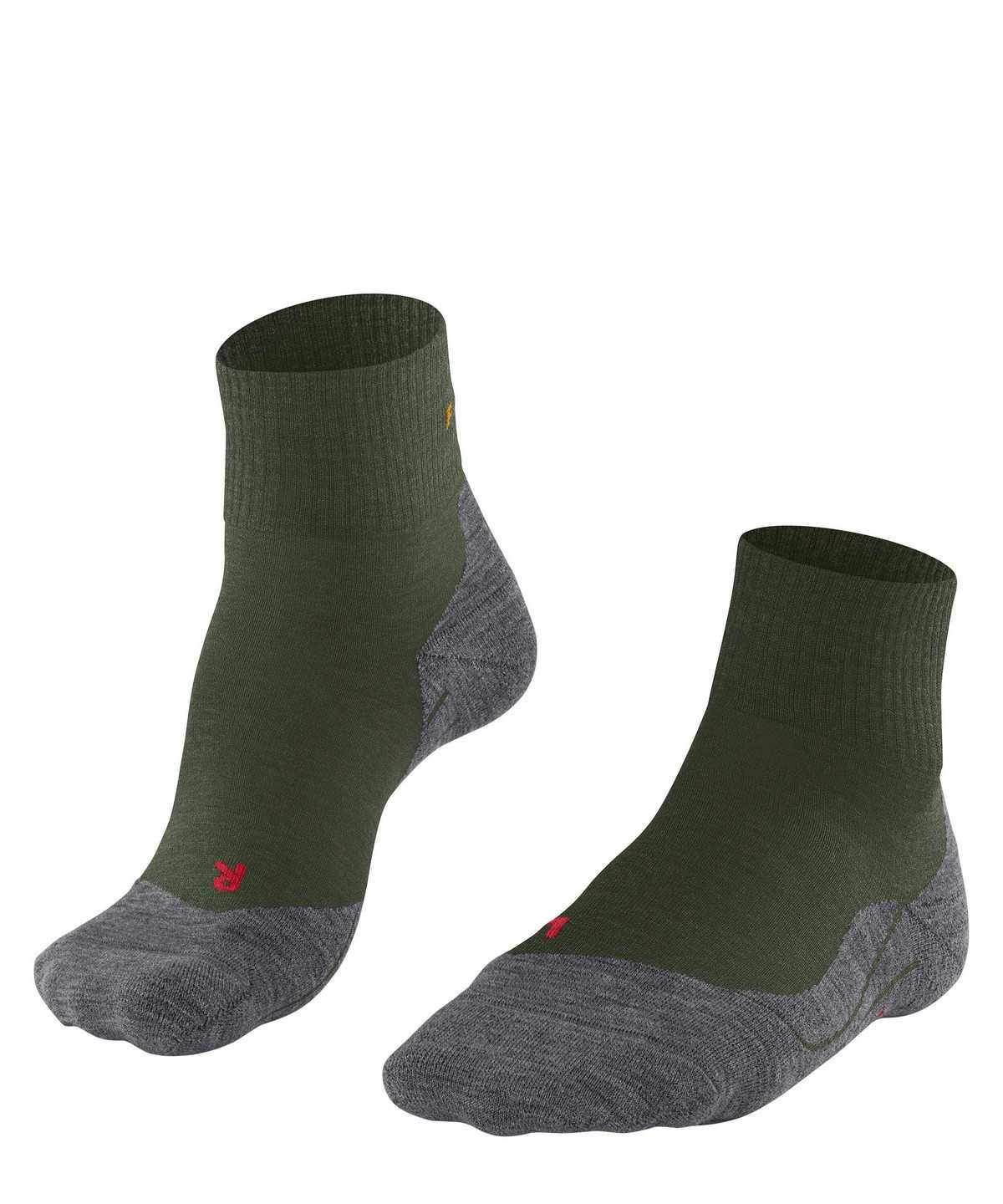 Falke TK5 Wander Short Trekking Short sock Sports Socks Női Zöld | BEVA-62531