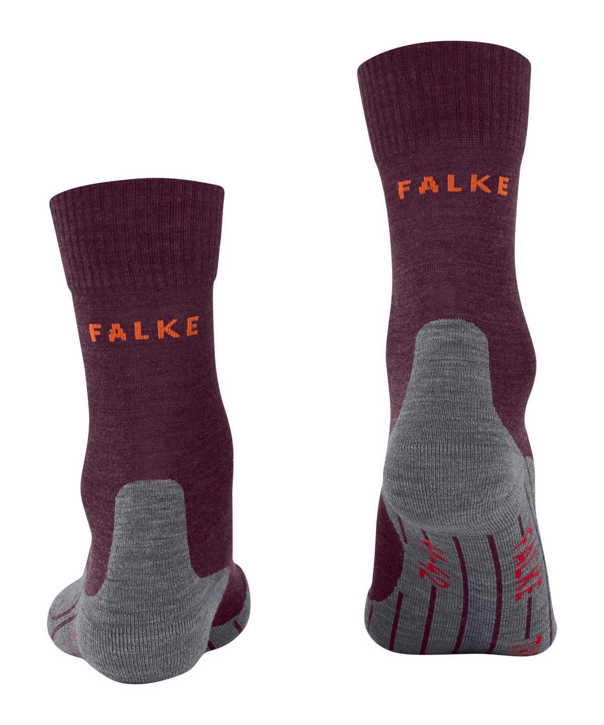 Falke TK5 Wander Trekking Socks Sports Socks Női Piros | OPVU-19062