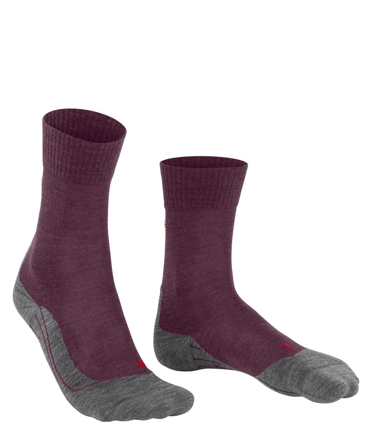 Falke TK5 Wander Trekking Socks Sports Socks Női Piros | OPVU-19062