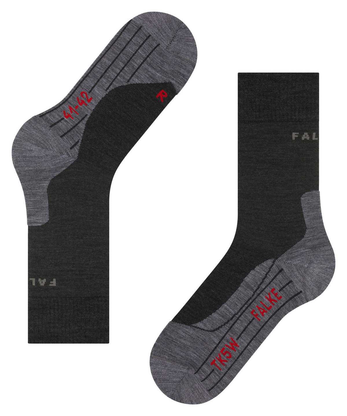 Falke TK5 Wander Trekking Socks Zokni Férfi Szürke | BVTP-08523