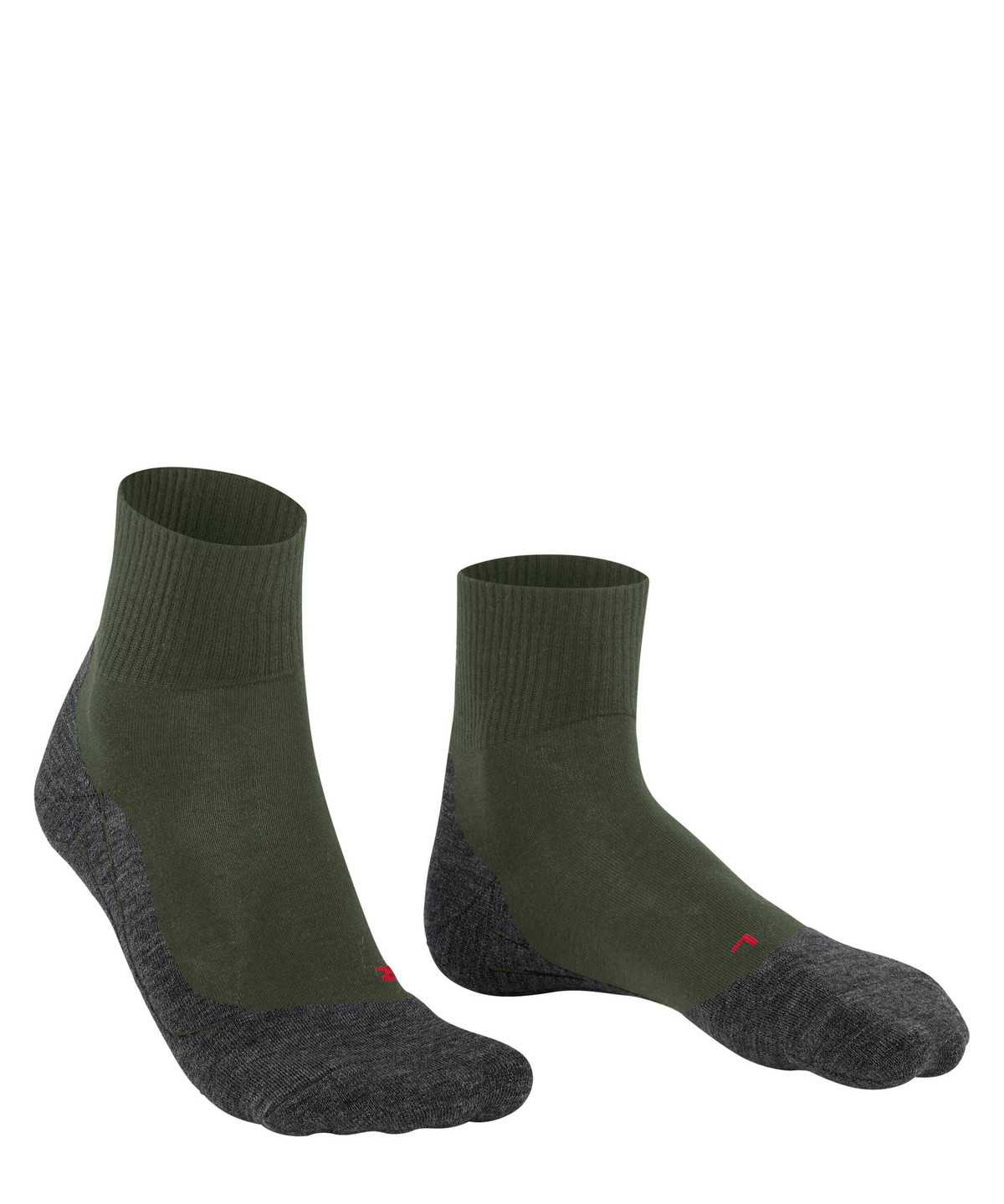 Falke TK5 Wander Wool Short Trekking Short sock Sports Socks Női Zöld | PSET-48137