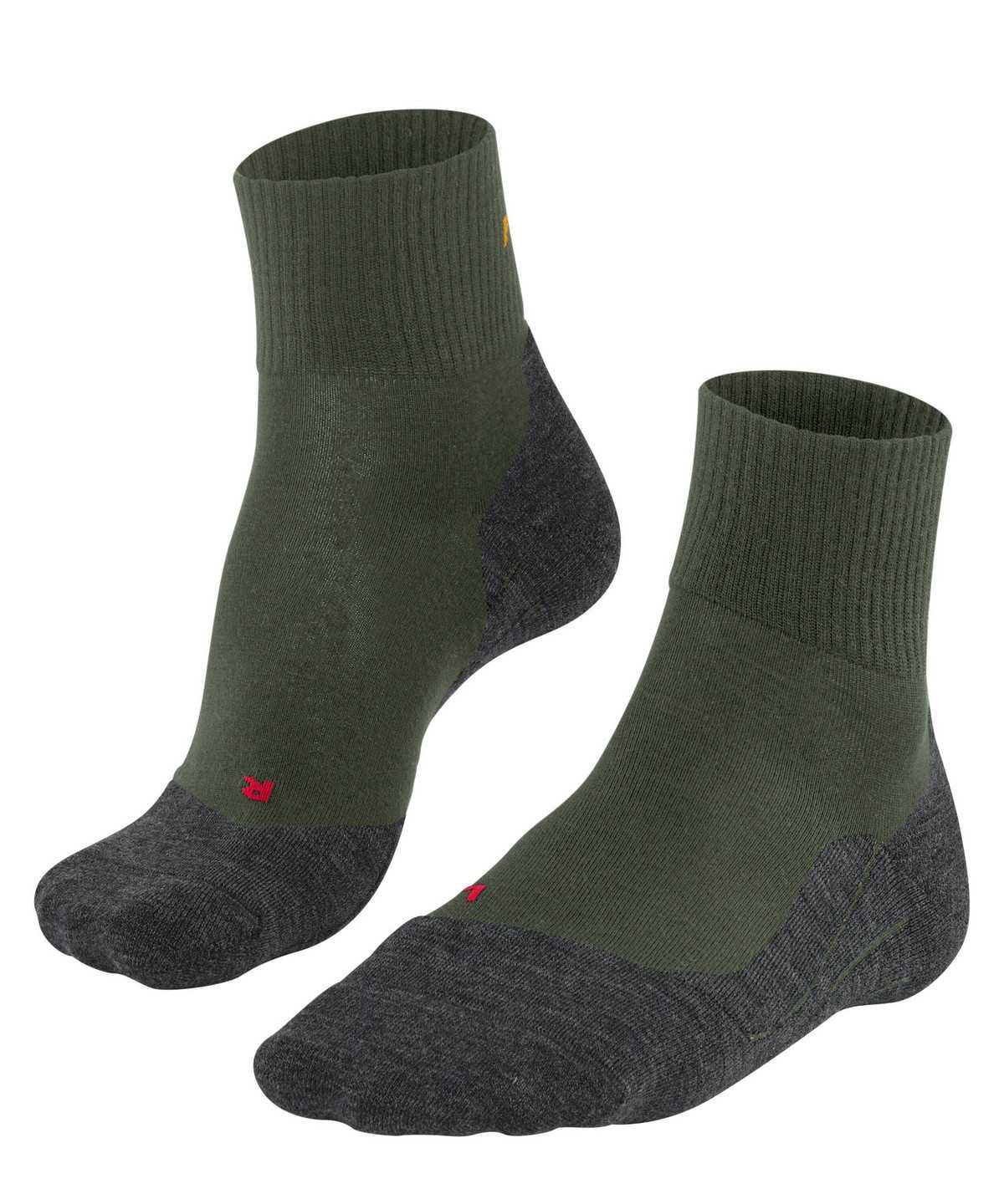 Falke TK5 Wander Wool Short Trekking Short sock Sports Socks Női Zöld | PSET-48137