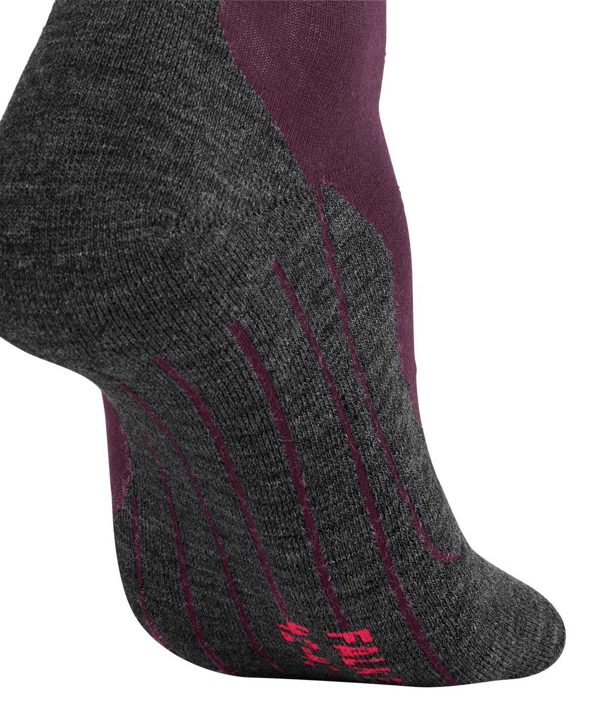 Falke TK5 Wander Wool Short Trekking Short sock Sports Socks Női Piros | CXDV-58139