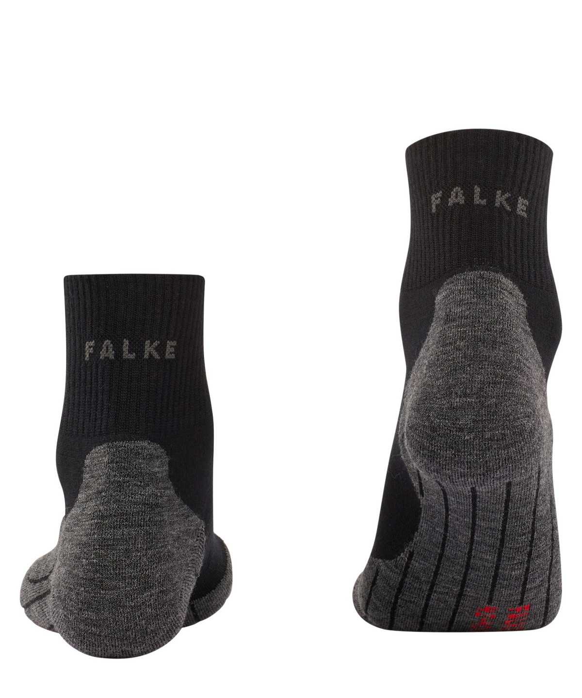 Falke TK5 Wander Wool Short Trekking Short sock Sports Socks Női Fekete | YCLW-42380