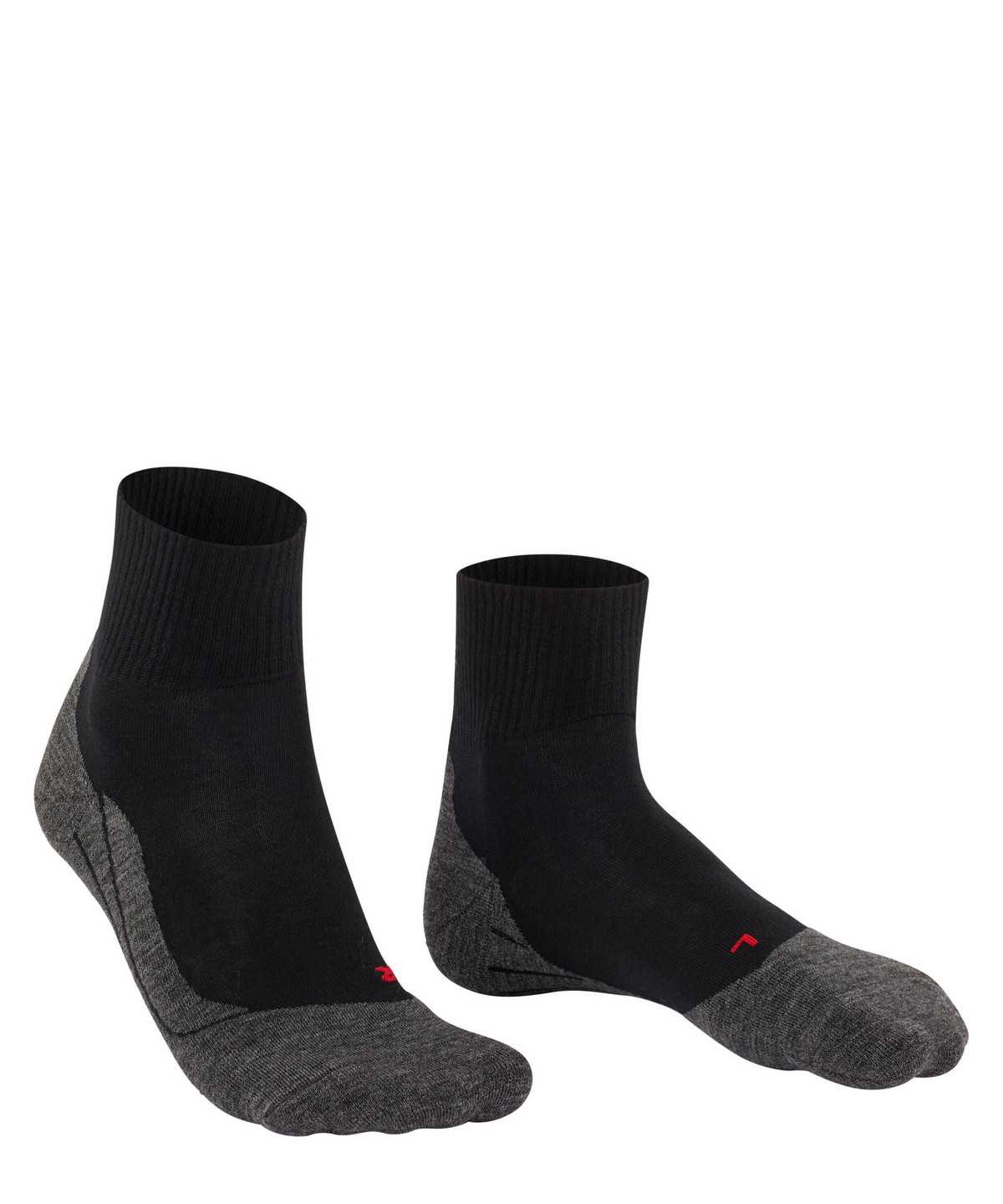 Falke TK5 Wander Wool Short Trekking Short sock Sports Socks Női Fekete | YCLW-42380