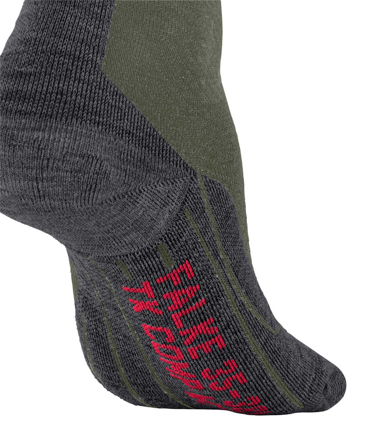 Falke TK Compression Energy Trekking Knee-high Socks Zokni Férfi Zöld | CSGQ-82069