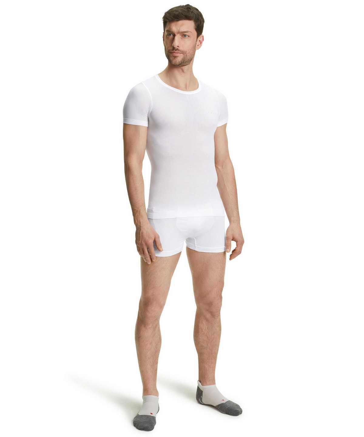 Falke T-Shirt Ultralight Cool Functional Underwear Férfi Fehér | XHZE-45037