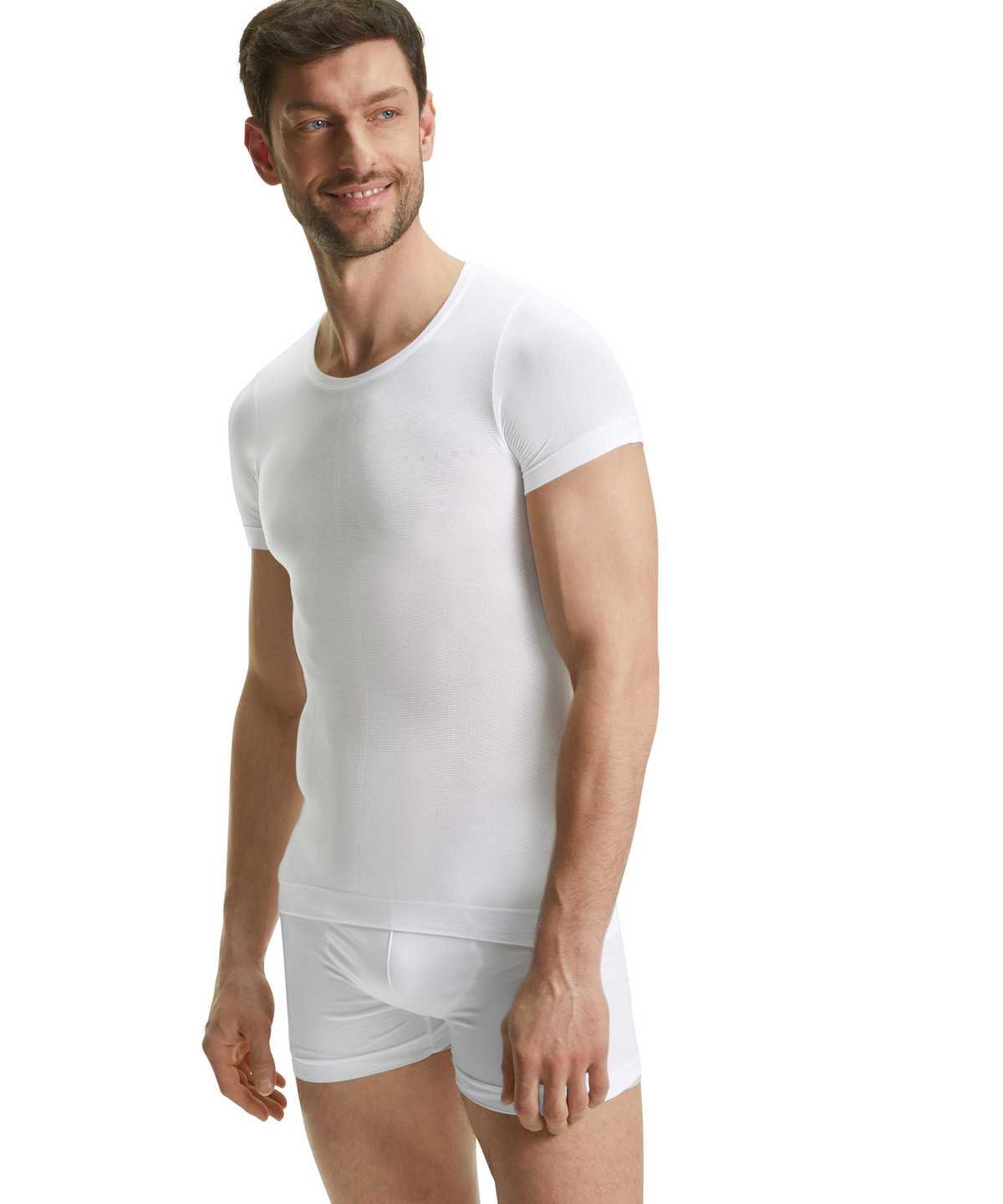 Falke T-Shirt Ultralight Cool Functional Underwear Férfi Fehér | XHZE-45037