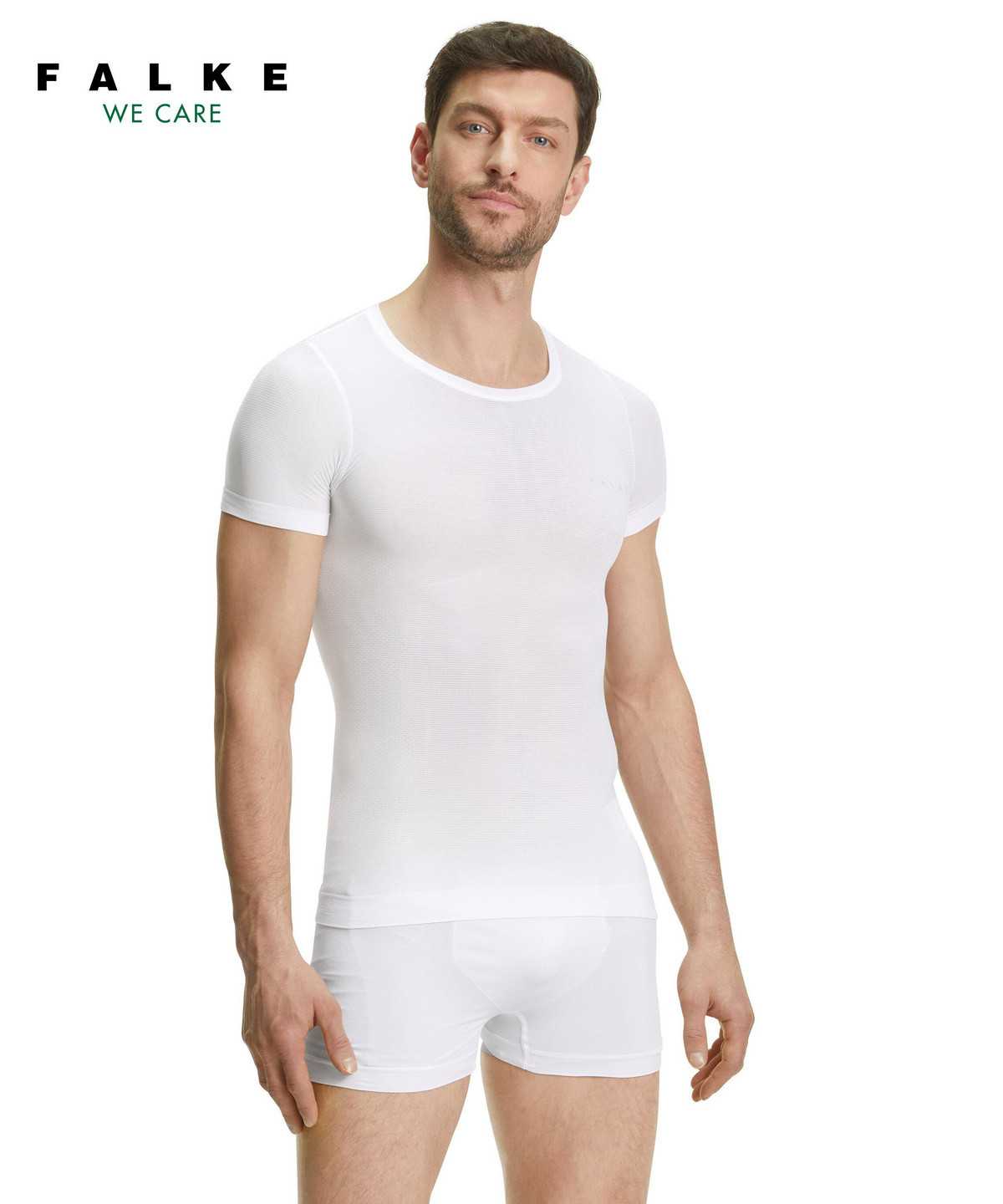 Falke T-Shirt Ultralight Cool Functional Underwear Férfi Fehér | XHZE-45037