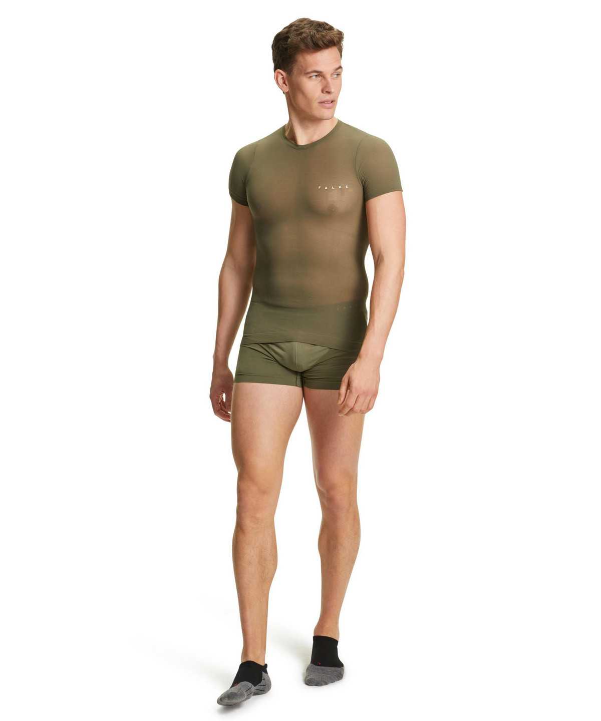 Falke T-Shirt Ultralight Cool Functional Underwear Férfi Zöld | HWAV-08457