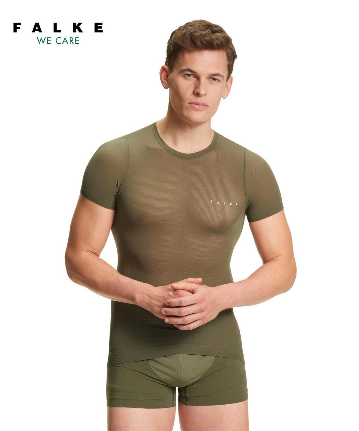 Falke T-Shirt Ultralight Cool Functional Underwear Férfi Zöld | HWAV-08457