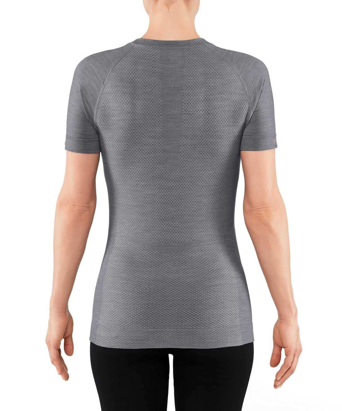 Falke T-Shirt Wool-Tech Light Rövid Ujjú Ing Női Szürke | YPZD-87639