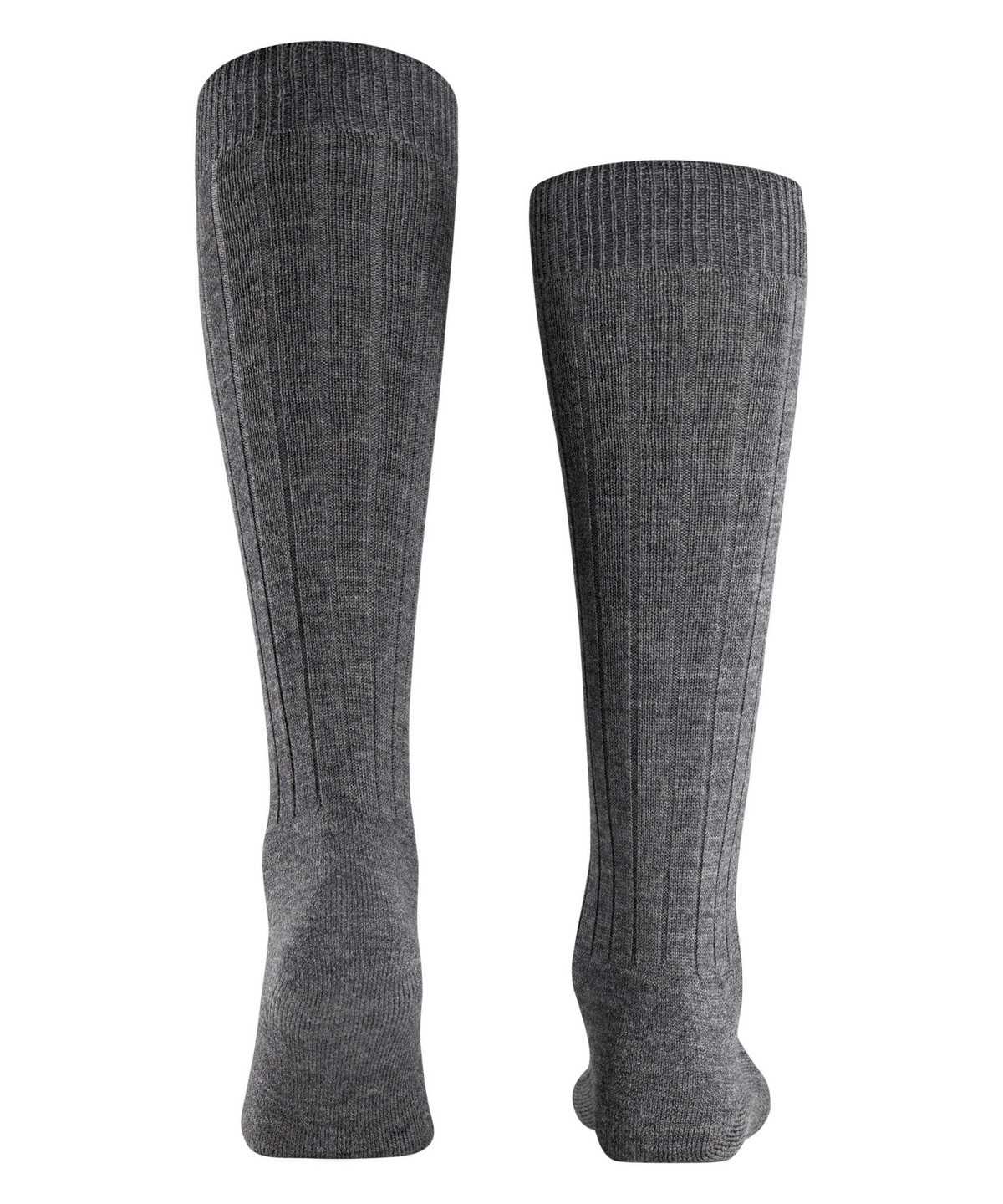 Falke Teppich im Schuh Knee-high Socks Zokni Férfi Szürke | VCMF-32174