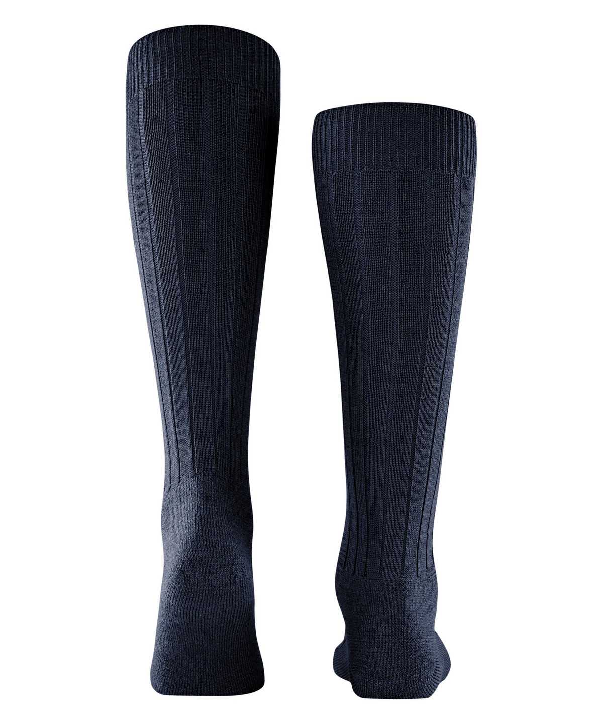 Falke Teppich im Schuh Knee-high Socks Zokni Férfi Kék | CVZE-46150