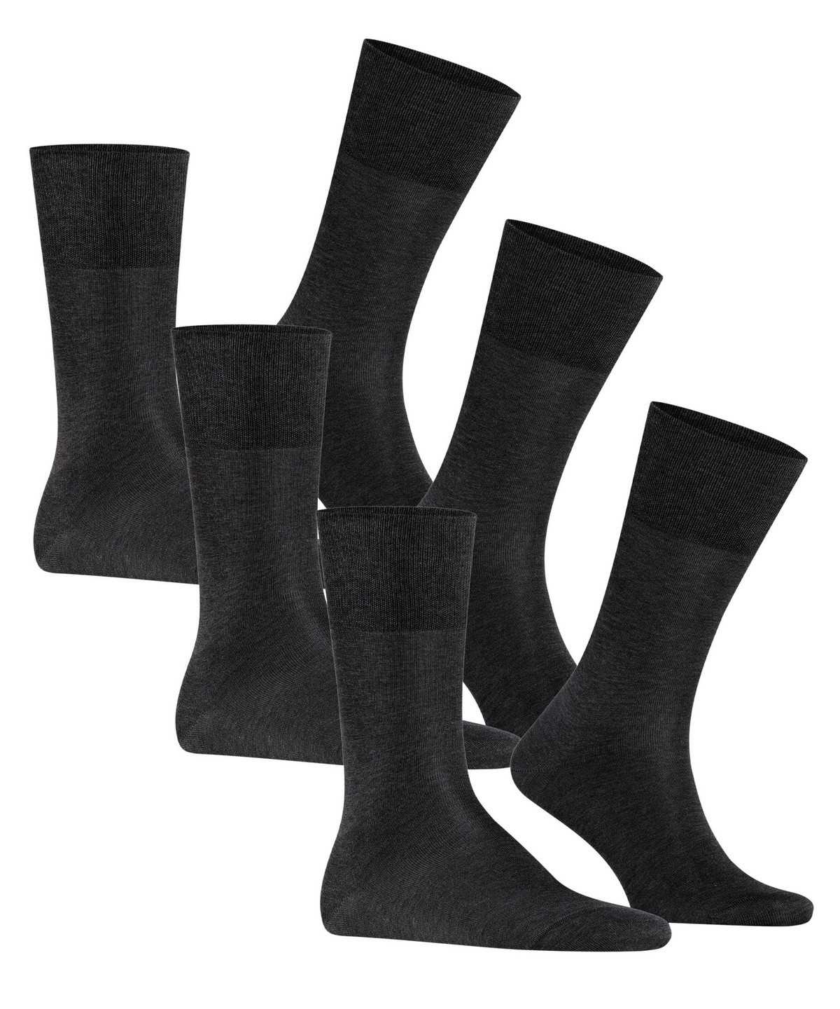 Falke Tiago 3-Pack Socks Zokni Férfi Szürke | VHEB-02671