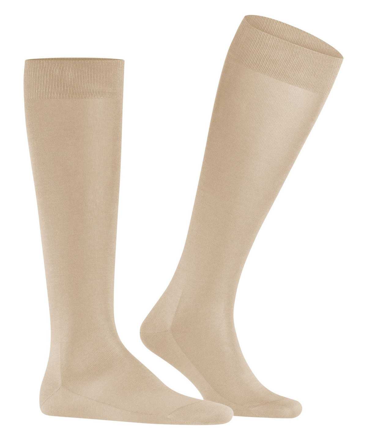 Falke Tiago Knee-high Socks Zokni Férfi Bézs | BRYK-74562