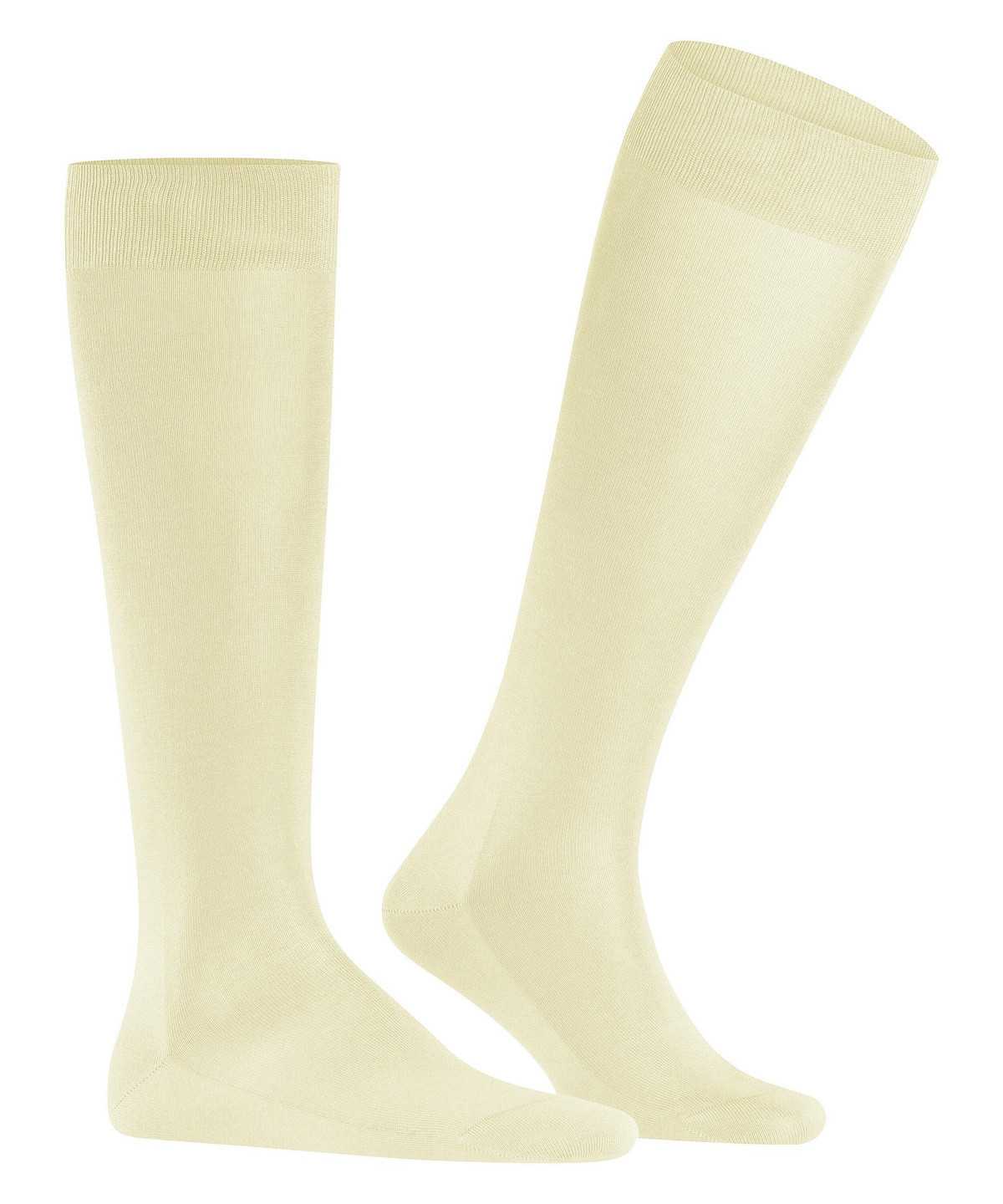 Falke Tiago Knee-high Socks Zokni Férfi Bézs | SAGL-49526