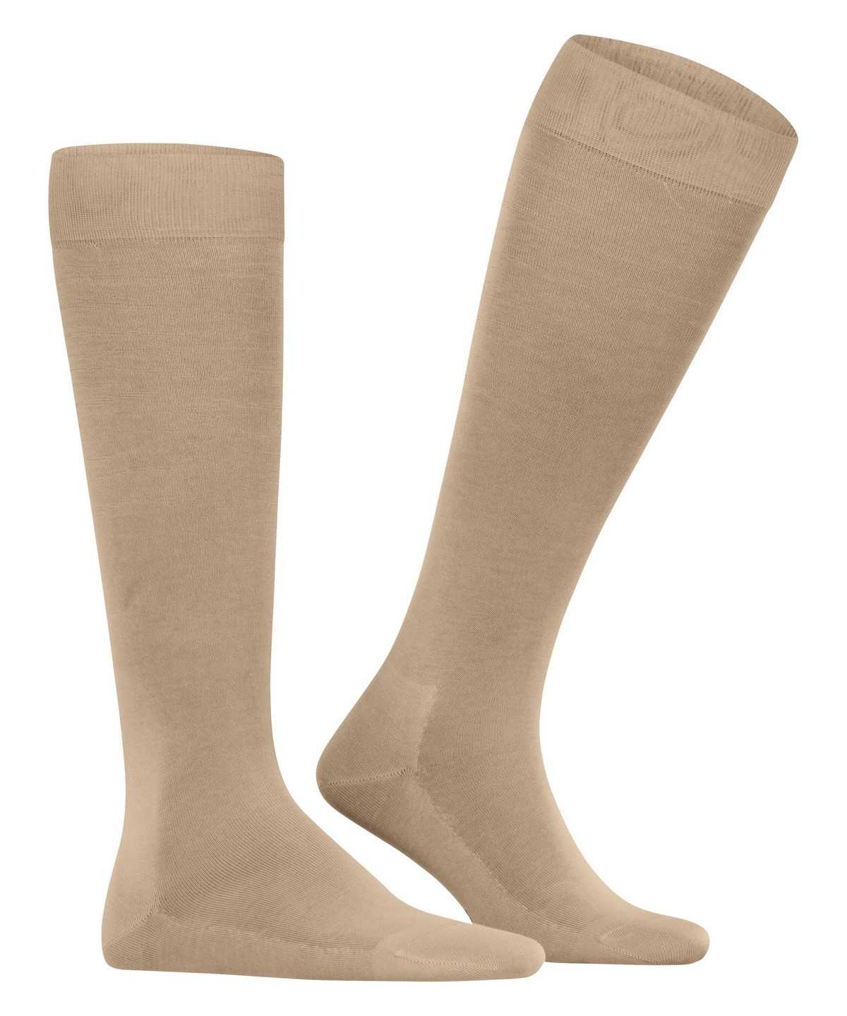 Falke Tiago Knee-high Socks Zokni Férfi Bézs | YMZF-28614