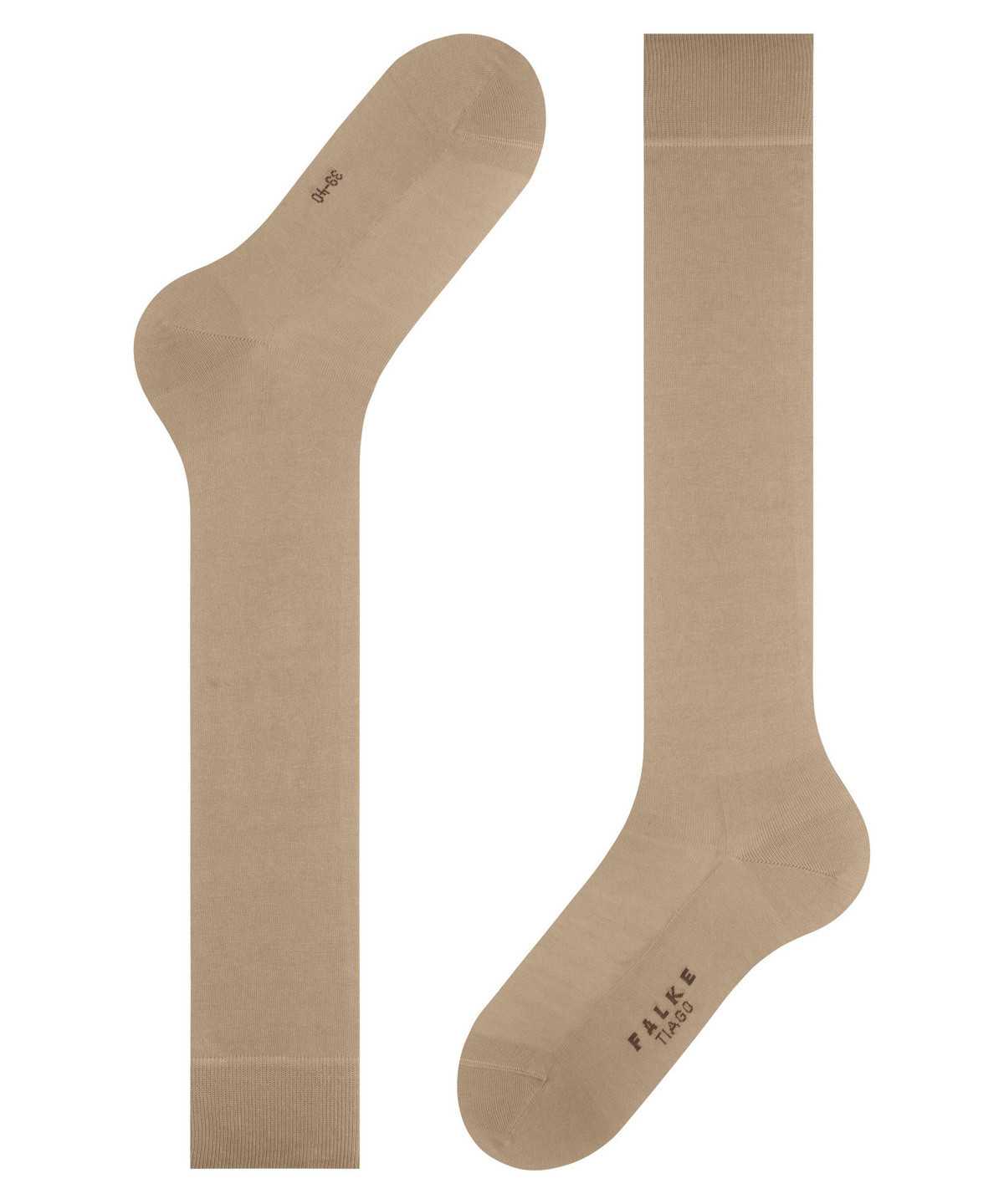 Falke Tiago Knee-high Socks Zokni Férfi Bézs | YMZF-28614