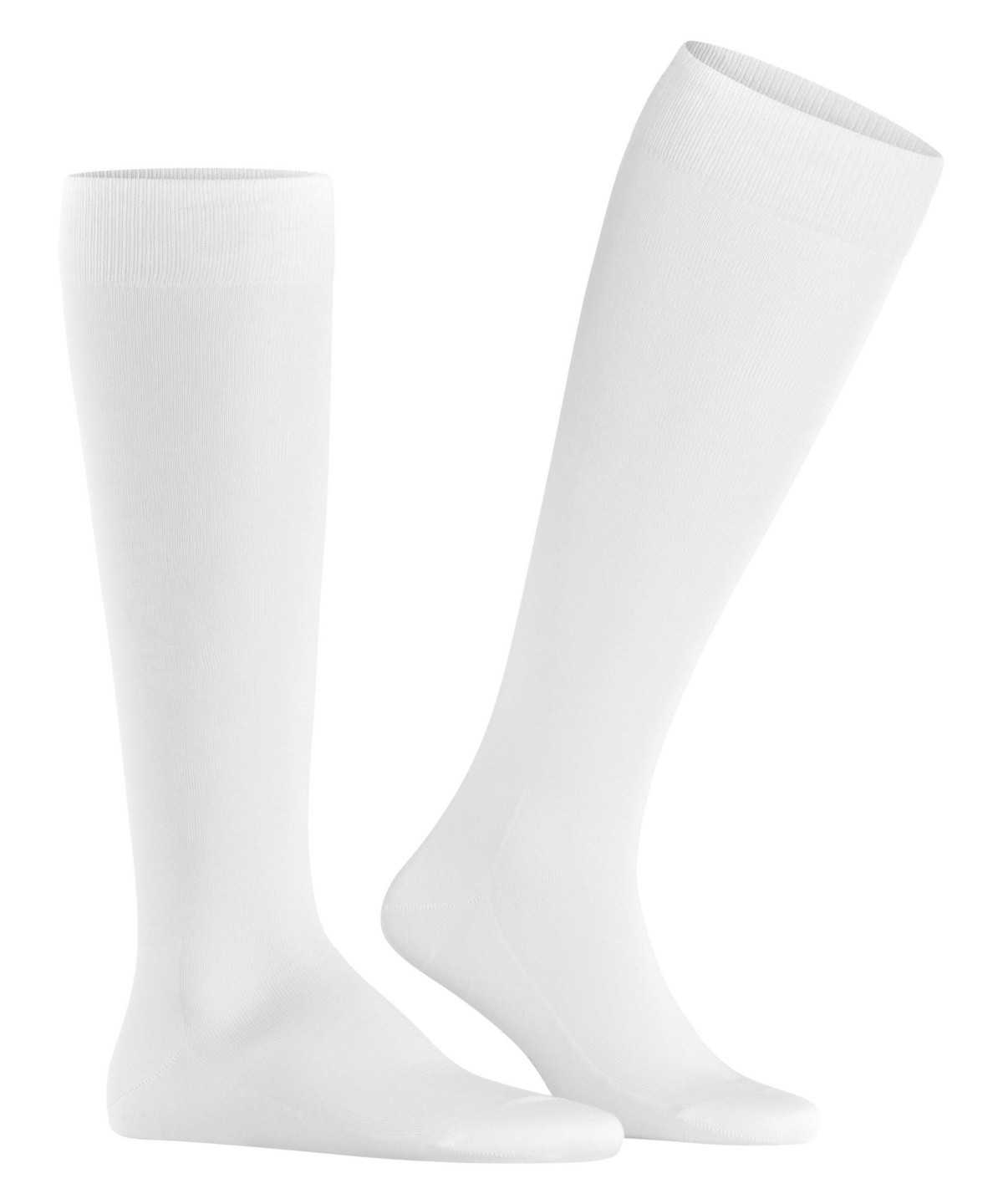 Falke Tiago Knee-high Socks Zokni Férfi Fehér | NXFO-73482