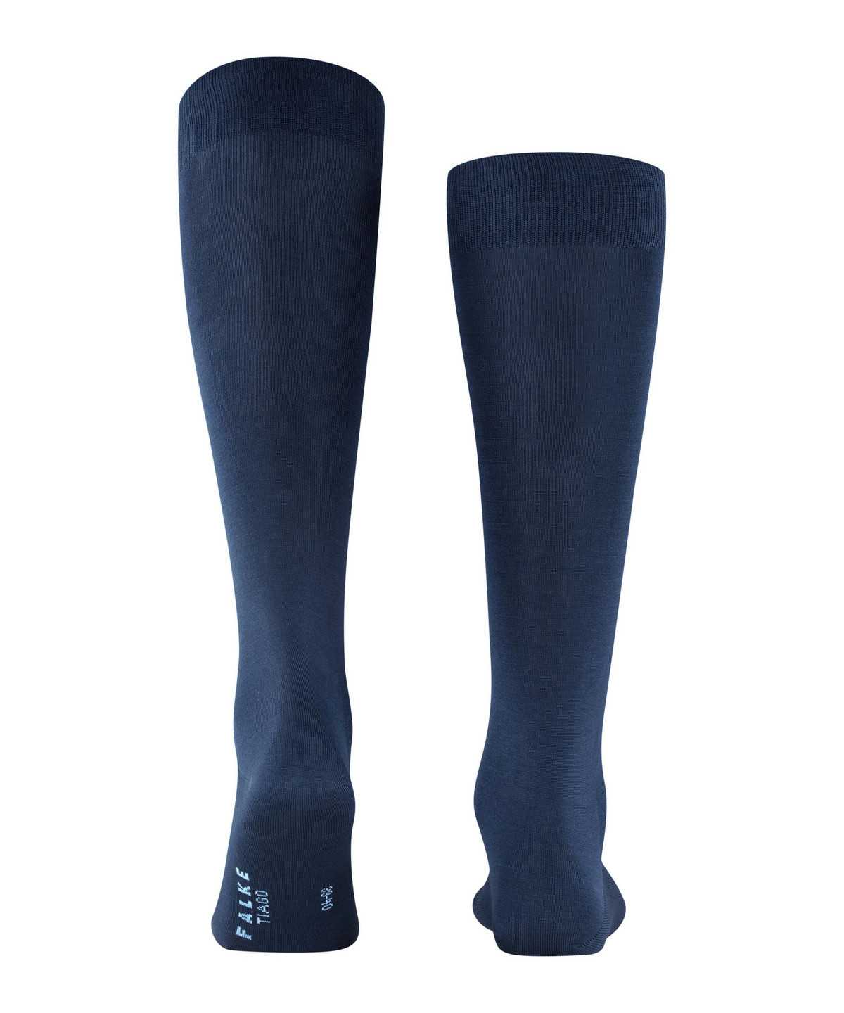 Falke Tiago Knee-high Socks Zokni Férfi Kék | HSZU-26387