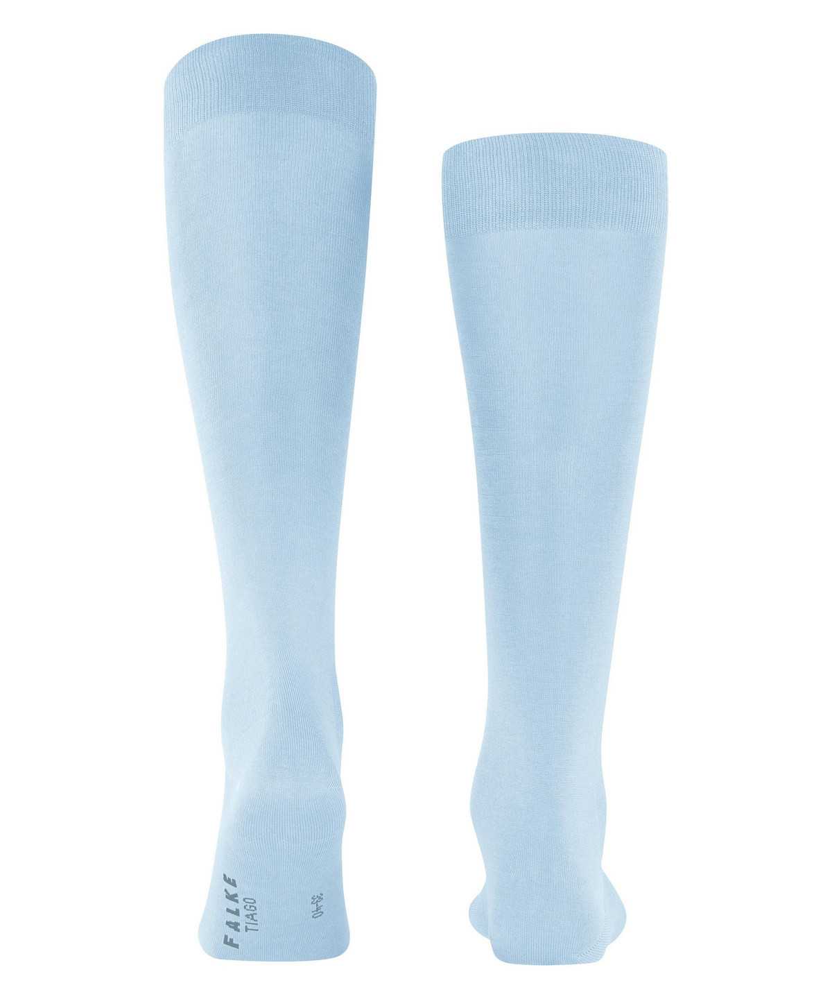 Falke Tiago Knee-high Socks Zokni Férfi Kék | RVUH-13278