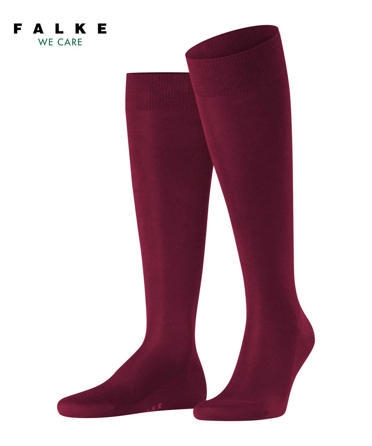 Falke Tiago Knee-high Socks Zokni Férfi Piros | BWCI-54698