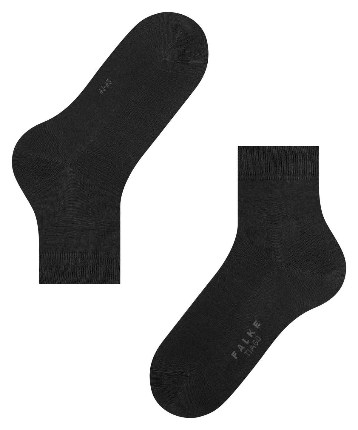 Falke Tiago Short sock Zokni Férfi Fekete | HXMV-80129